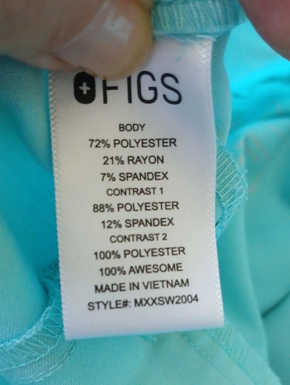 Figs size elastic